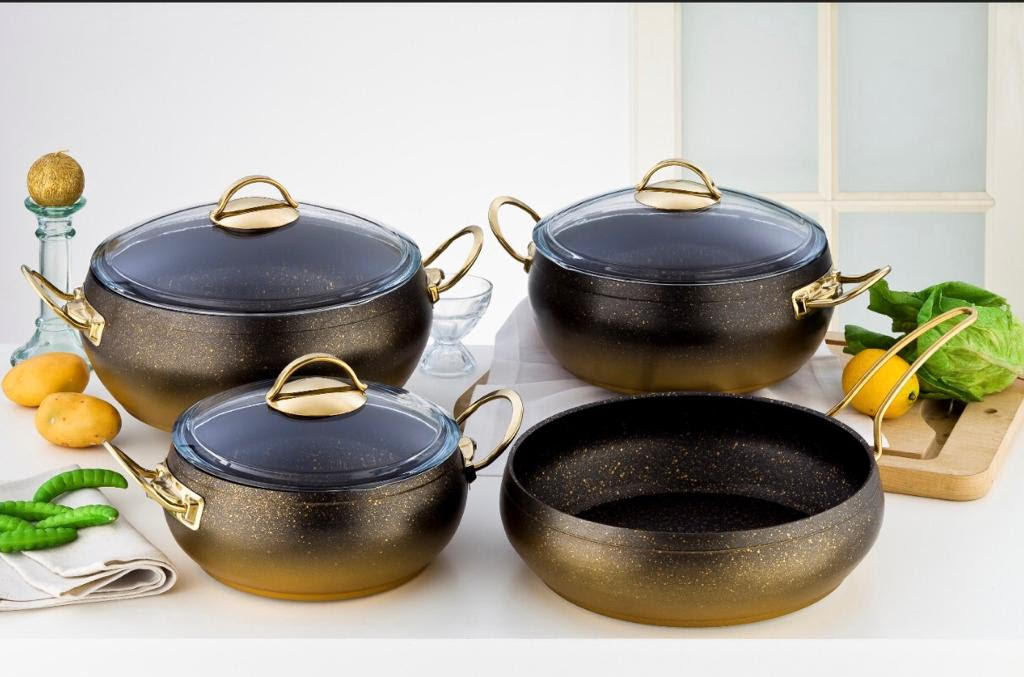 Granit Tencere Seti 7'li